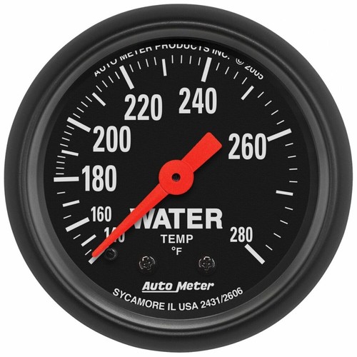 Autometer Z Series 2 1/6inch 140-280 Degree F Mechanical (2606)