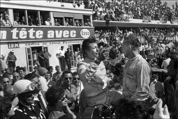 Archives: '24 heurses du Mans' in the sixties in Le Mans, France OLD PHOTO