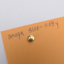NOS Genuine Omega Crown Part 8100-1108Y Watchmakers Parts Repairs Spares