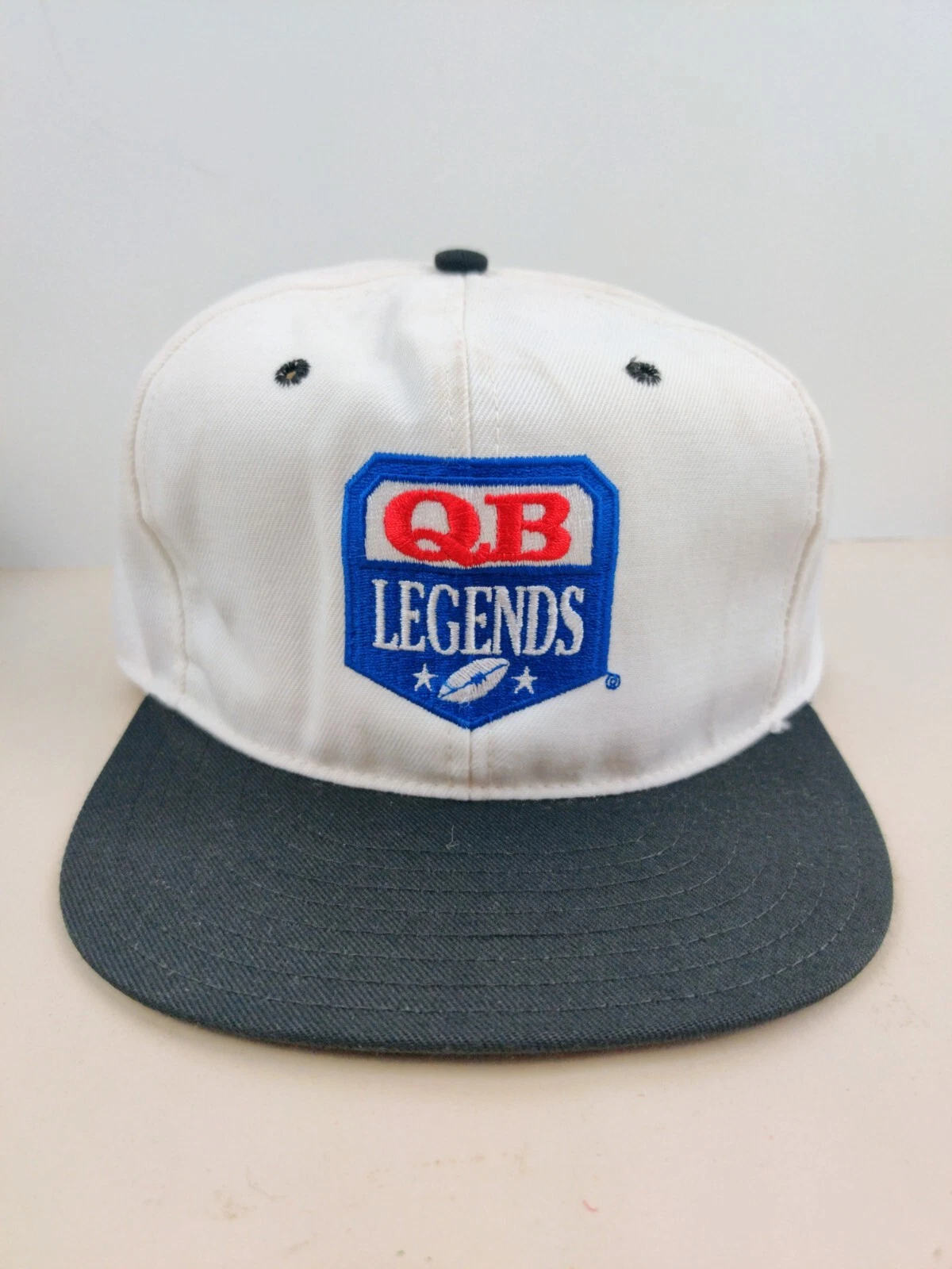 Vintage USA MADE QB Legends NFL Football Trucker Hat Snapback Cap
