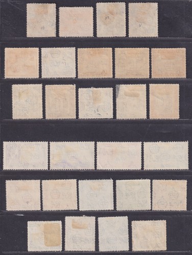 Cyprus 1880-1938 Collection 61 Different Stamps SCV $277 - Picture 4 of 4