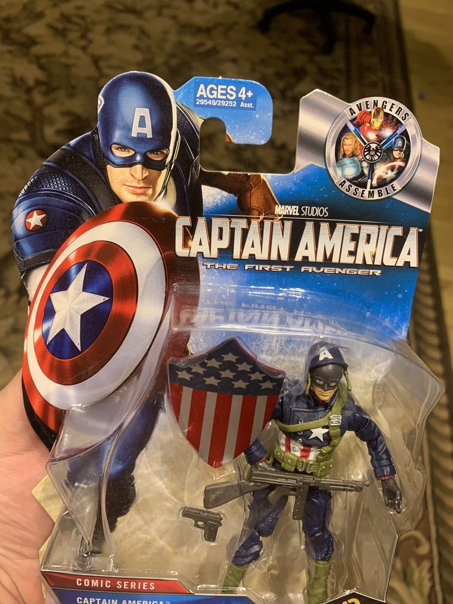 The First Avenger Comic Series Battlefield Captain America Action