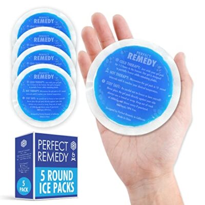 Gel Ice Packs for Injuries Reusable Gel Reusable Hot Pack - Cold Compress & H...