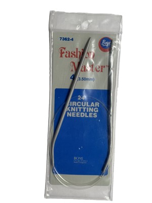 Circular Needle  Fashion Master 7362-4 Size 4 Made in England 24 inch