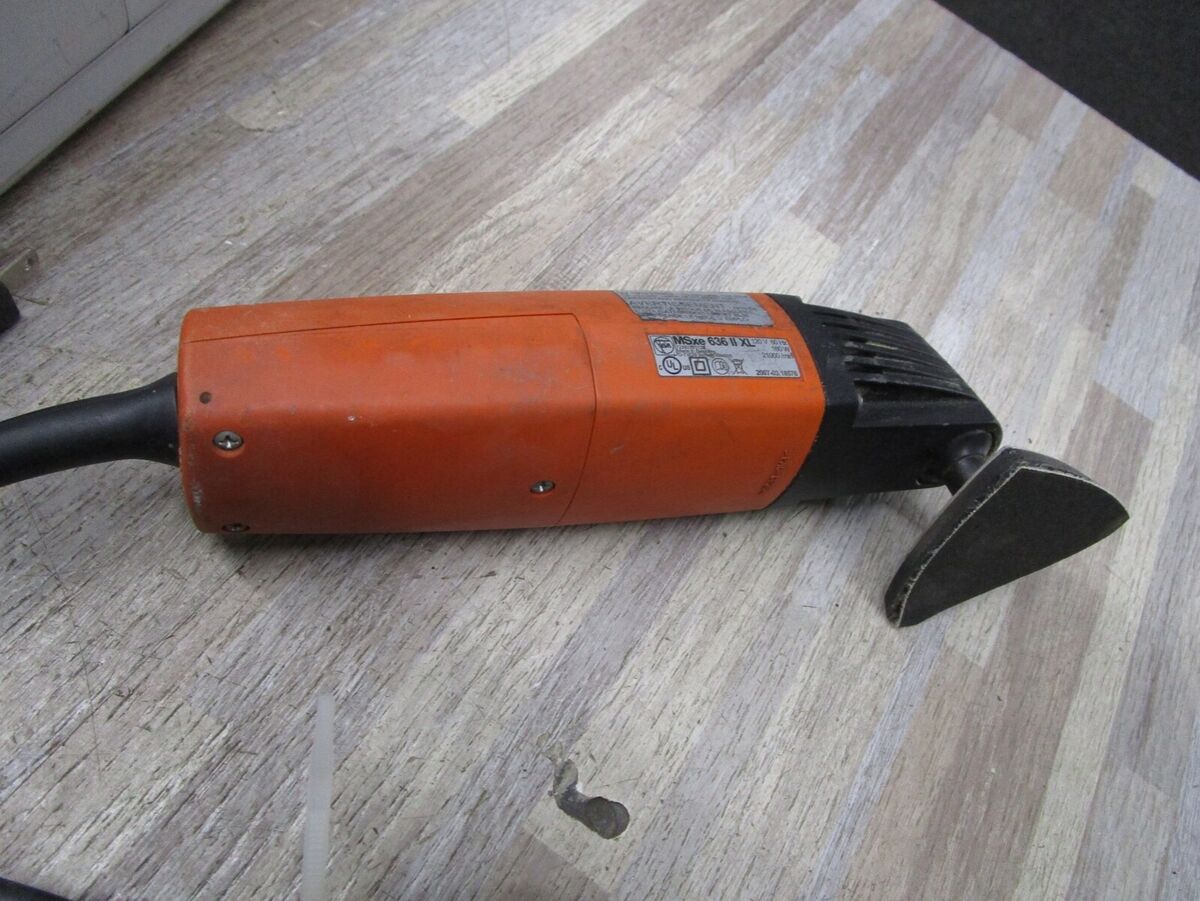 FEIN MSxe 636 II MultiMaster Variable Speed Tool w/ Case FEIN MSxe 636 II MultiMaster Variable Speed Tool w/ Case
