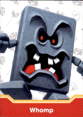 Super Mario Trading Card 103 - Whomp  - Enemy - 2022