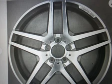 19" FACTORY MERCEDES AMG FRONT WHEEL 85348 2224010000 RECONDITIONED