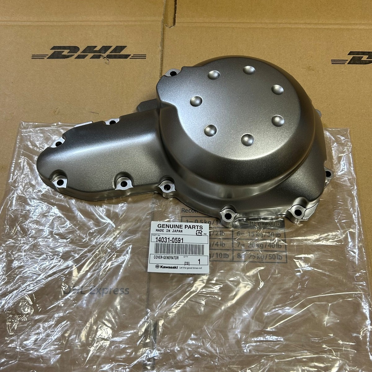 NEW】Kawasaki Genuine 2006-2007 Ninja 650R Cover Generator