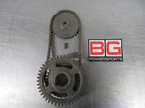 EB1171 2006 06 YAMAHA RHINO 660 OIL PUMP GEAR AND CHAIN SET - Foto 1 di 9