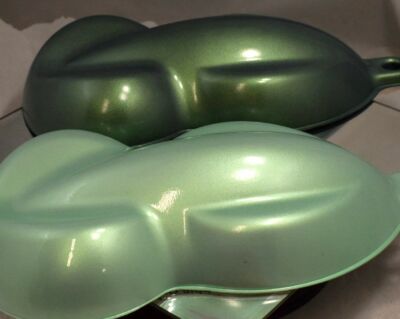 Apple Green Pearl Pigment Mica Hot Rod Paint Resin Casting Airbrush Art Epoxy