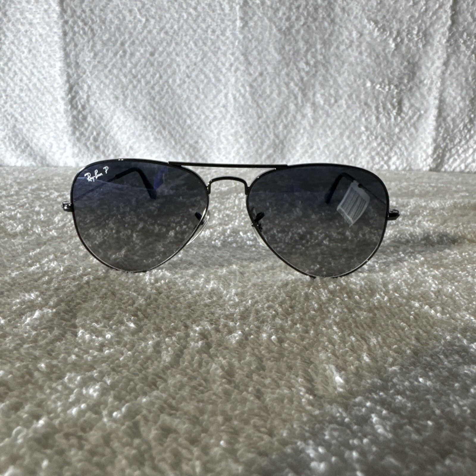 Ray-Ban BLACK RB3025 Aviators Lenses Unisex Sunglasses 112-17-58 No Case