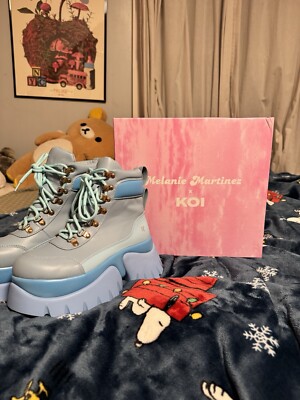 Melanie Martinez x Koi Footwear- Crybaby Blue Vilun Boots