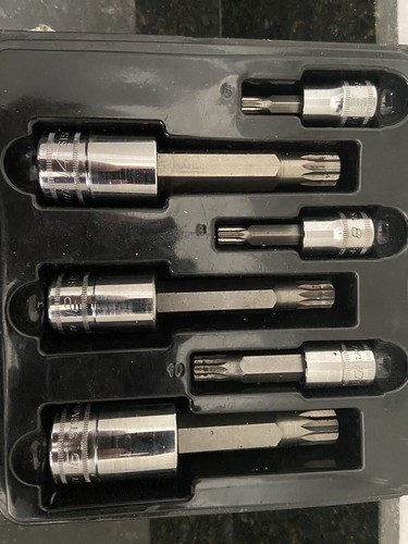 SNAP-ON TOOLS ~ 1/2" - 3/8" DR ~ Metric Triple Square SOCKET DRIVER SET ...