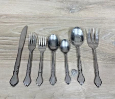 Stanley Roberts * Rogers DORCHESTER Burnish Stainless Flatware CHOICE (265)