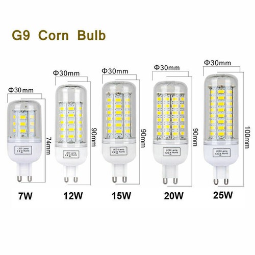 2835 SMD LED Corn Light E14 E27 G9 R7S B22 7W 12W 15W 20W 25W Bulb 220V 240V - Picture 16 of 18