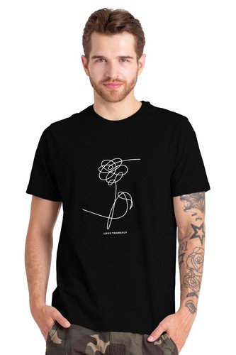 Mens Printed T Shirt Cotton Casual Short Sleeve Slim Fit Top Tee All Sizes S-XXL - Picture 28 of 51