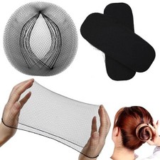 Hair Net 100 Pcs 20 Inches Elasticity Invisible Elastic Mesh Wig Nets for Hai...