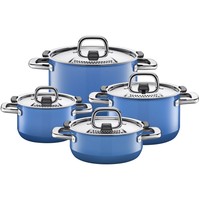 Wmf Silit Nature 8-piece Cookware Set, Nature Blue Made In Germany on sale Wmf Silit Nature 8-piece Cookware Set, Nature Blue Made In Germany on sale