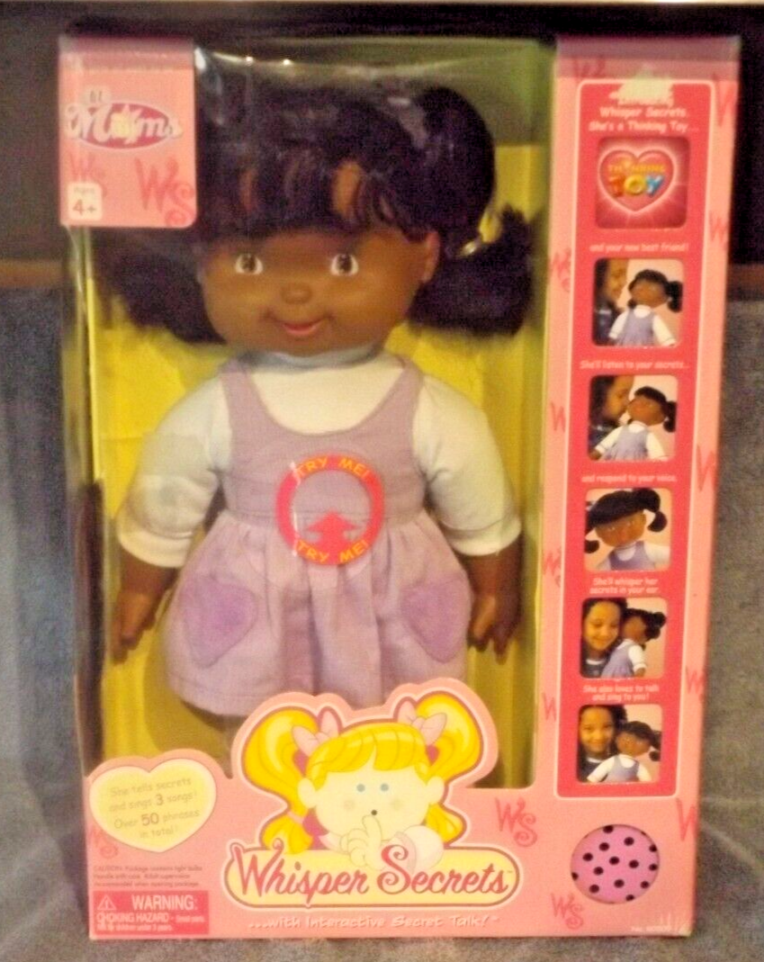Whisper Secrets 2001 Thinkway Toys Lil Moms Interactive Doll New
