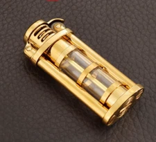 Pure Brass Creative Cigarette Lighter Collectible Kerosene Oil Lighters Gifts