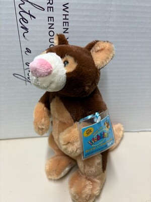 Ganz Webkinz Plush HM362 Tree Kangaroo All Tags Brand New w Code B