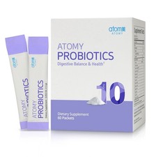 Atomy Probiotics 10 Billion CFU Digestive Balance Health 60 Packets