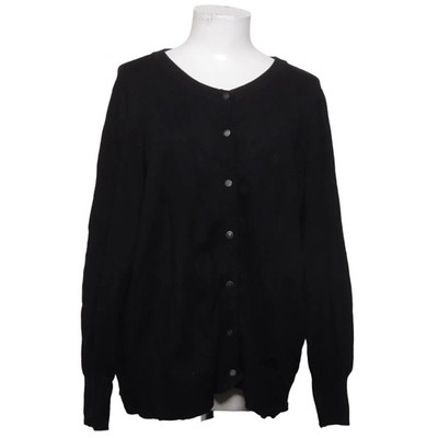 Zizzi, Strickjacke, Damen, Größe: M, Schwarz, Polyamid/Viskose, Einfarbig #UYb