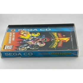 Mighty Morphin Power Rangers Sega CD 1995 CIB w Registration Card