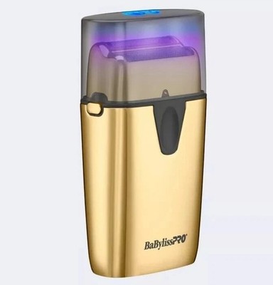 BabylissPRO UVFoil Double-Foil Shaver Limited Edition Metal Housing (FXLFS2G)
