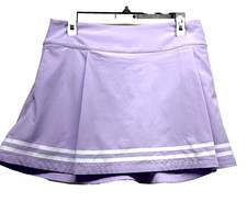 CALIA Truelight Golf Skort Purple Lavender Size 10 Side Zip UPF 50 G3