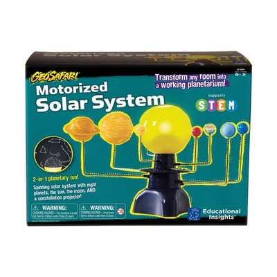 New - Educational Insights GeoSafari Motorized Solar System - Ages 8+ | 1 player