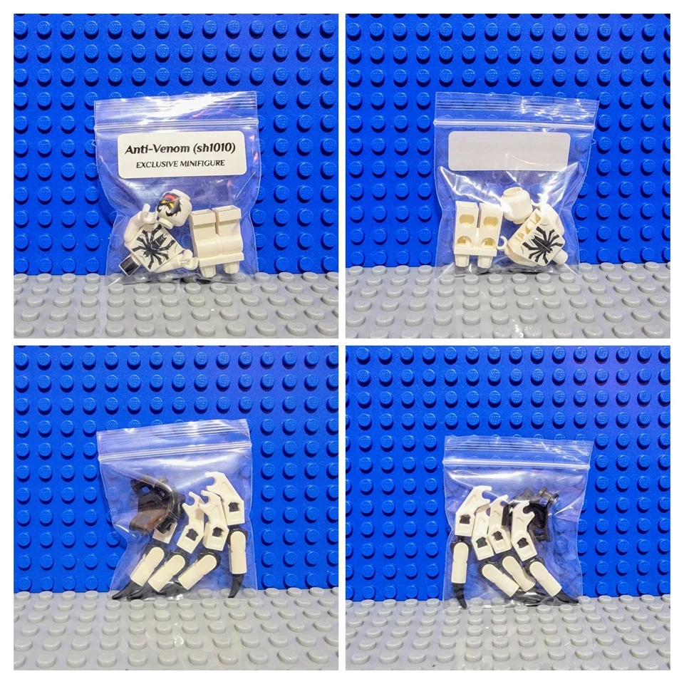 Lego Anti-Venom Minifigure from Spider-Man Set 76308 w/Custom Tendrils *NEW* - Image 2 of 4