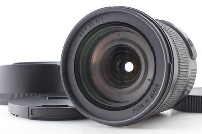 美品★SIGMA C 17-70mm F2.8-4 DC MACRO HSM MINT] Sigma DC 17-70mm F/2.8-4 OS HSM Macro C Lens w/Hood From