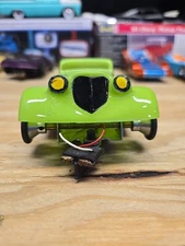 1/32 Green 33 Ford Coupe Womp Slot Car 14k Rpm Homeset Motor Silicone Rears
