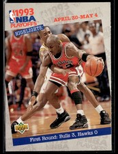 1993-94 Upper Deck #180 First Round: Michael Jordan Bulls Basketball Card 3001D