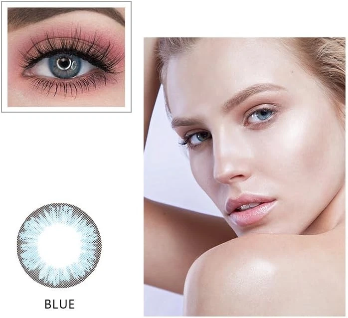  5Color 2-Piece Contact Lenses/ Contact Lens Travel Kit Cute Contact Case Holder - Image 2 of 4