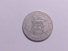 1920 George V Silver Sixpence .500 UK Coin Lion Reverse