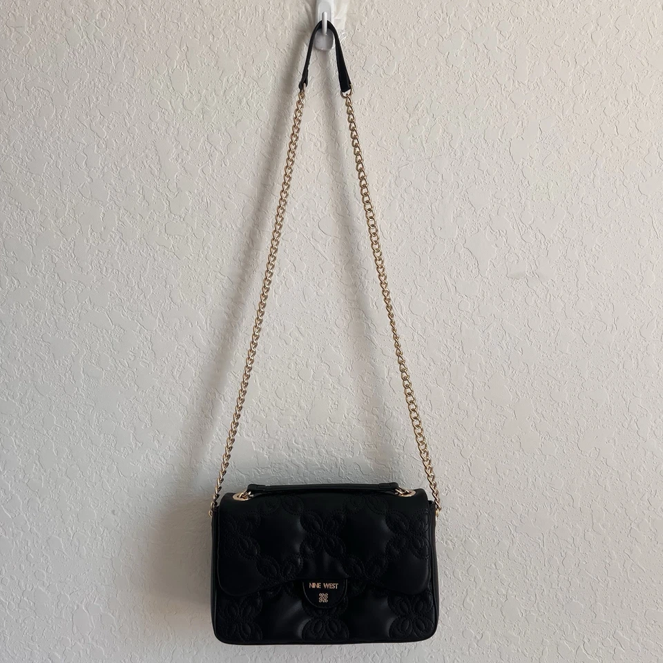 Nine West Cosette Flap Convertible Crossbody Shoulder Bag Sold Out! - Image 3 of 4