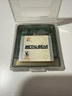 Metal Gear Solid (Nintendo Gameboy Color Game Boy) Cart Only Tested Authentic