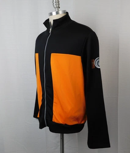 Naruto Shippuden Adult Full Zip Jacket Halloween Costume Cosplay Large