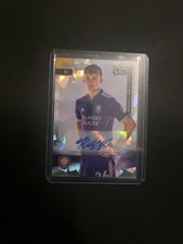 2021 Topps Chrome MLS Soccer Sapphire Autograph #130 Michael Halliday