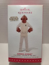 2015 Star Wars - Keepsake - ADMIRAL ACKBAR - Ornament - Hallmark - NEW