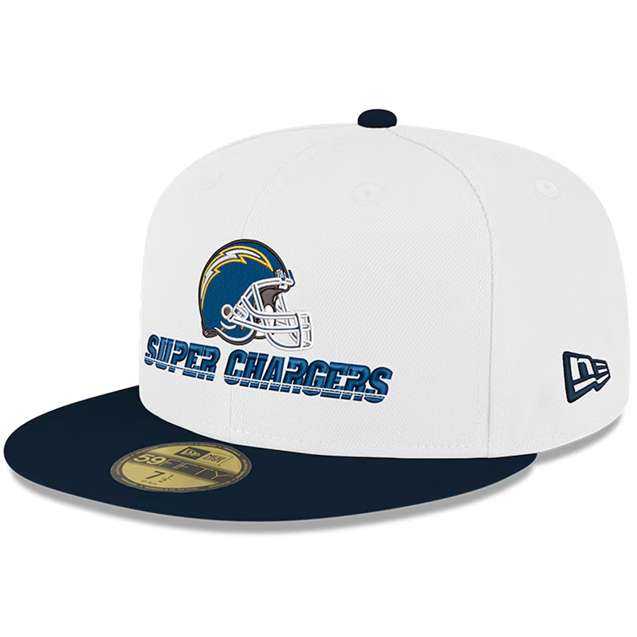 Los Angeles Super Chargers New Era 59FIFTY Fitted Hat Men's NFL