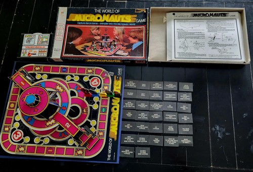 THE WORLD OF MICRONAUTS GAME 1978 Mego Corp. MB Board Game Complete - Picture 1 of 14