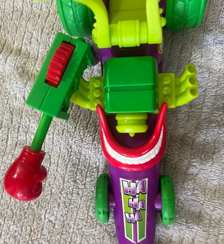 2010 Super Friends Hero World Joker Funny Drag Car The Joker Mattel - Bild 5 von 16