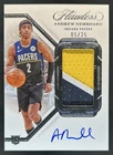 2022-23 Flawless Andrew Nembhard Vertical Rookie Patch Auto Autograph #/25