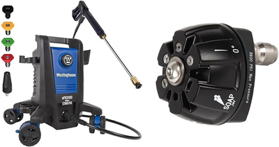 #ad Epx3100 Electric Pressure Washer 2300 PSI with 6 in 1 Nozzle Attachment $281.99