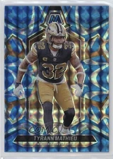 2024 Panini Mosaic Reactive Blue Mosaic Prizm Tyrann Mathieu #161