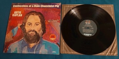 Artie Kaplan LP Confessions Of A Male Chauvinist Pig Hopi Records VHS 901 ex