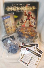 Lego BIONICLE: Quest for Makuta Adventure Board Game (31390) Used/Complete